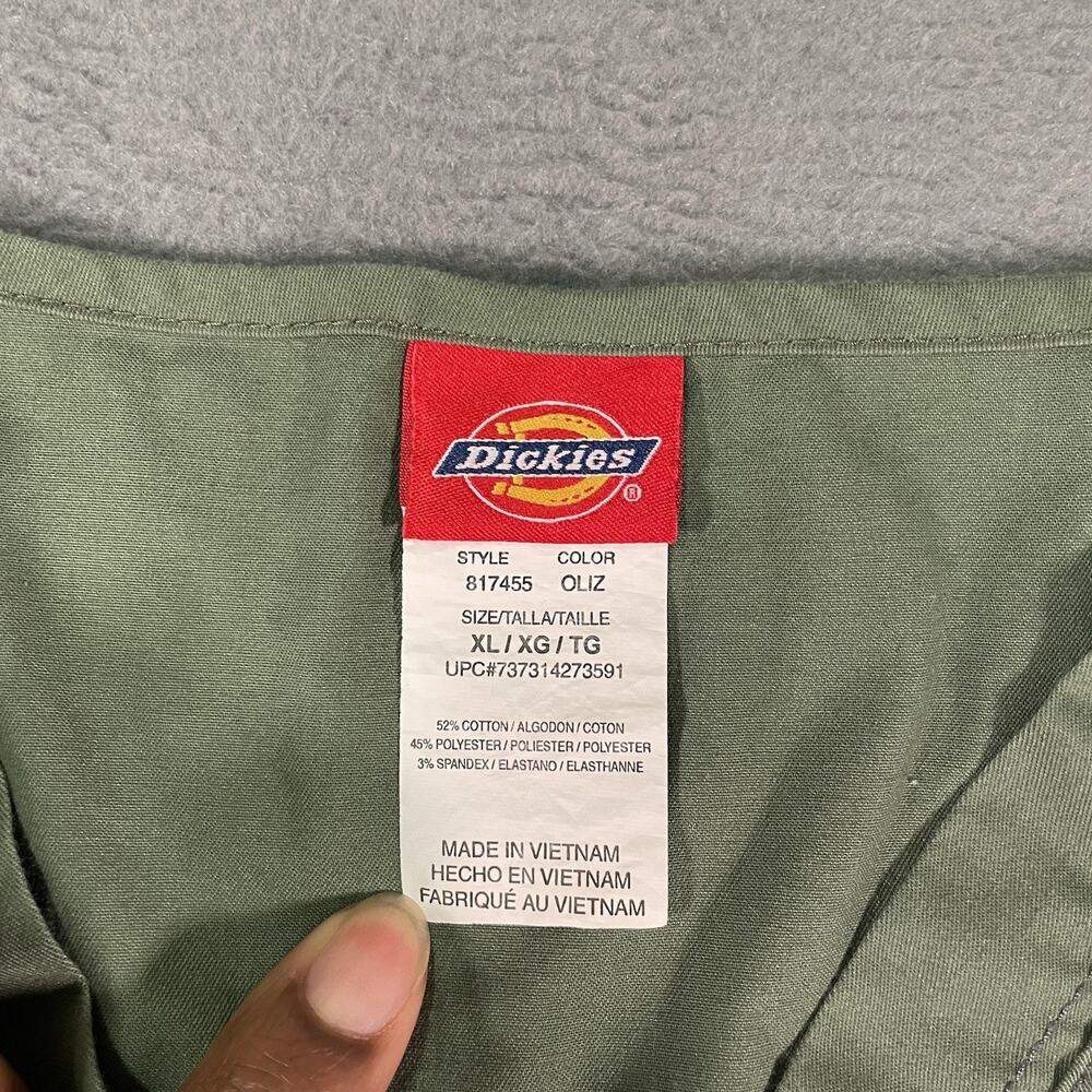 Dickies Scrub Set Green Unisex XL Cotton Blend Medical Nurse Uniform Workwear - Picture 5 of 16